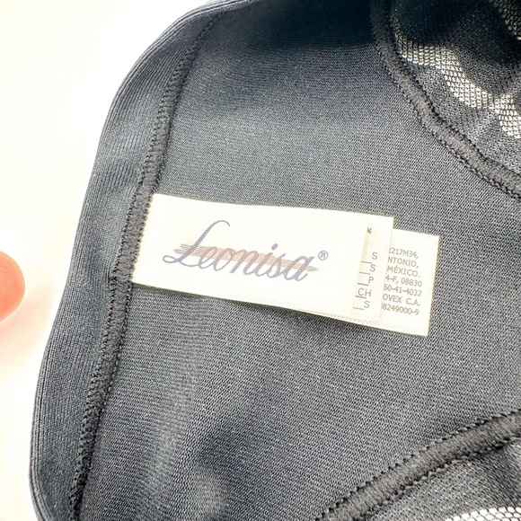 Leonisa Black Lace Classic Shaper Panty - Picture 4 of 7